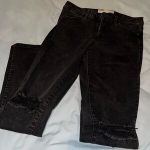 Garage High waist Black Jegging, Size 5